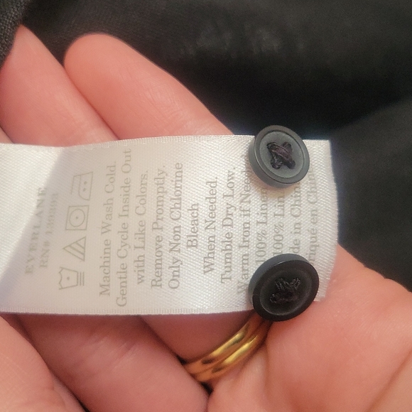 Everlane Linen Shirt Dress - Picture 6 of 7